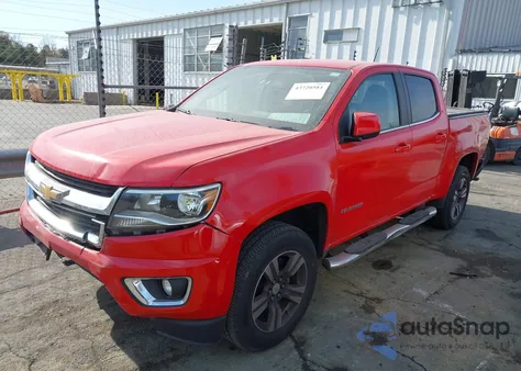 2015 Chevrolet Colorado Lt z USA, uszkodzony, nr VIN 1GCGSBE38F1222909